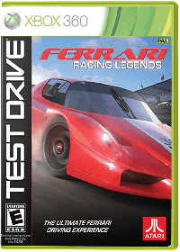Test Drive: Ferrari Racing Legends PAL Xbox 360 box art